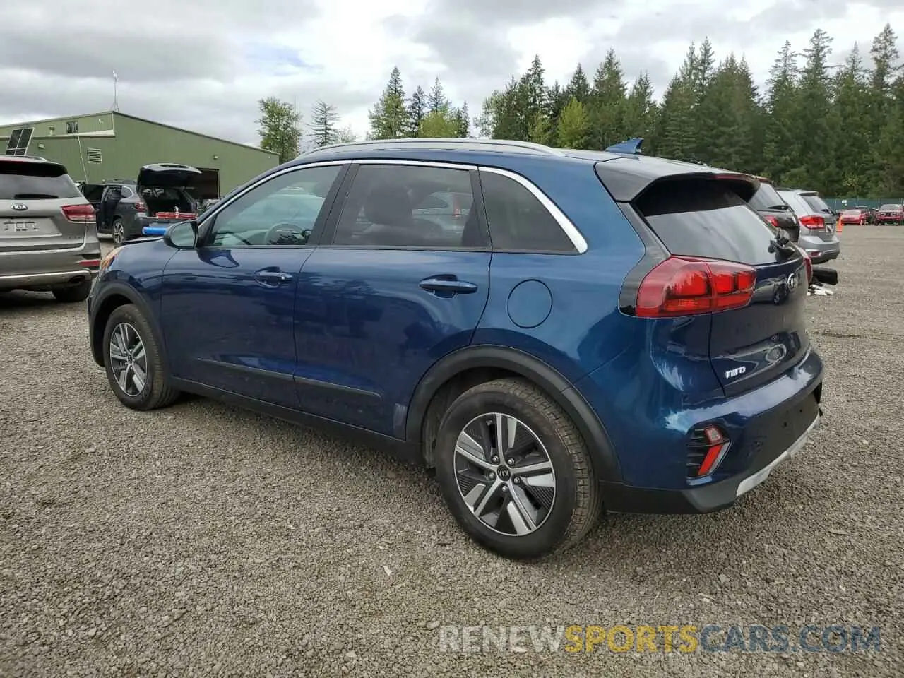 2 Photograph of a damaged car KNDCB3LC7L5439525 KIA NIRO 2020