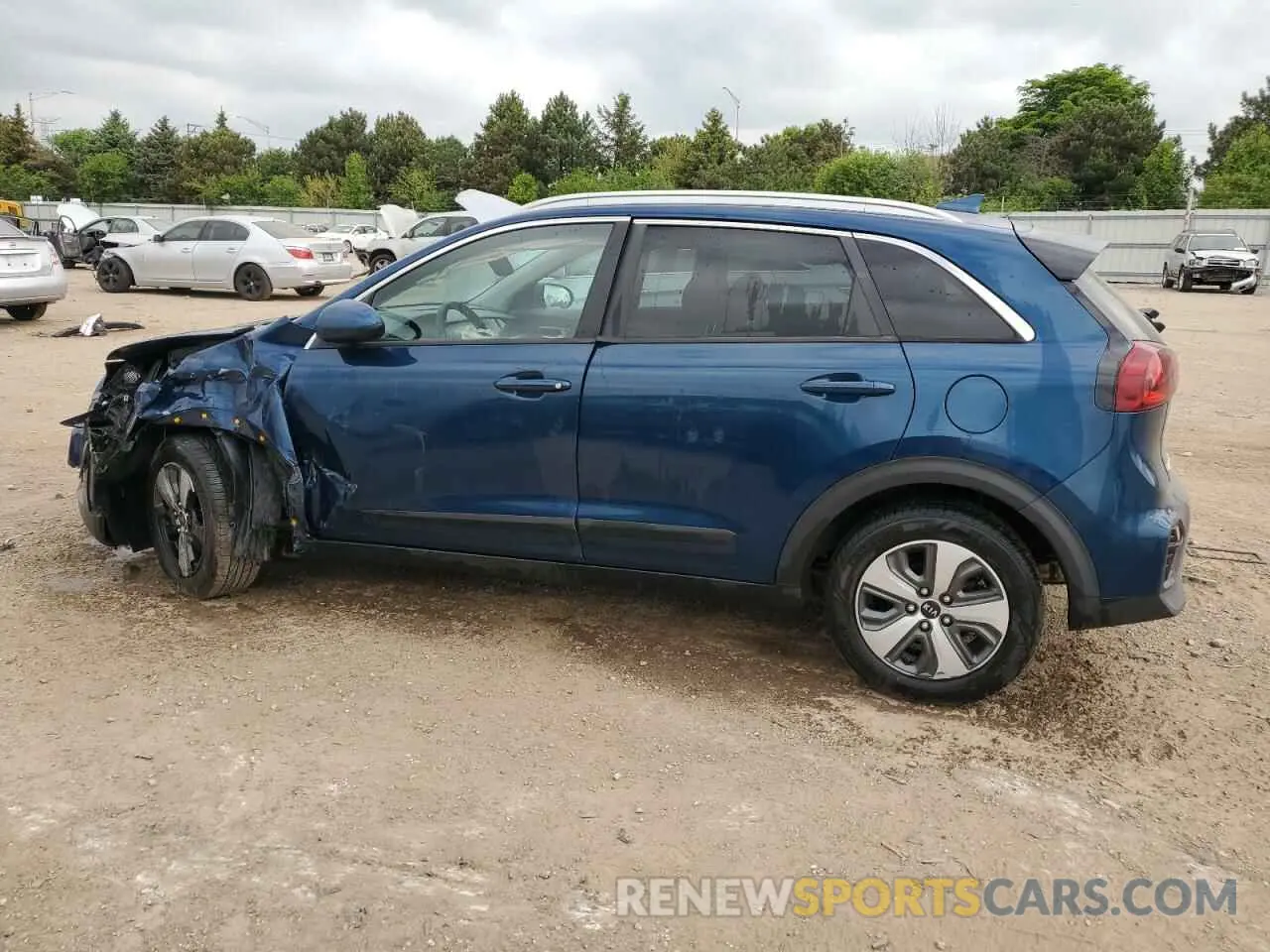 2 Photograph of a damaged car KNDCB3LC8L5425133 KIA NIRO 2020