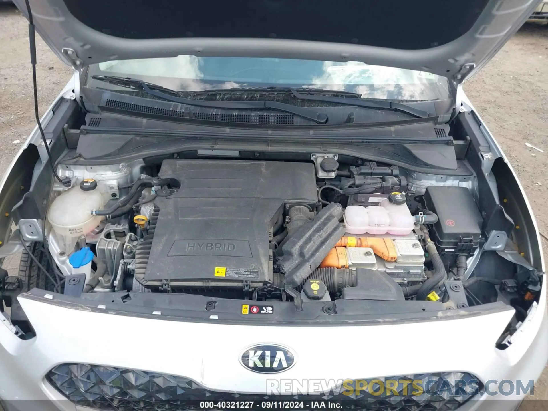 10 Photograph of a damaged car KNDCB3LC8L5439789 KIA NIRO 2020