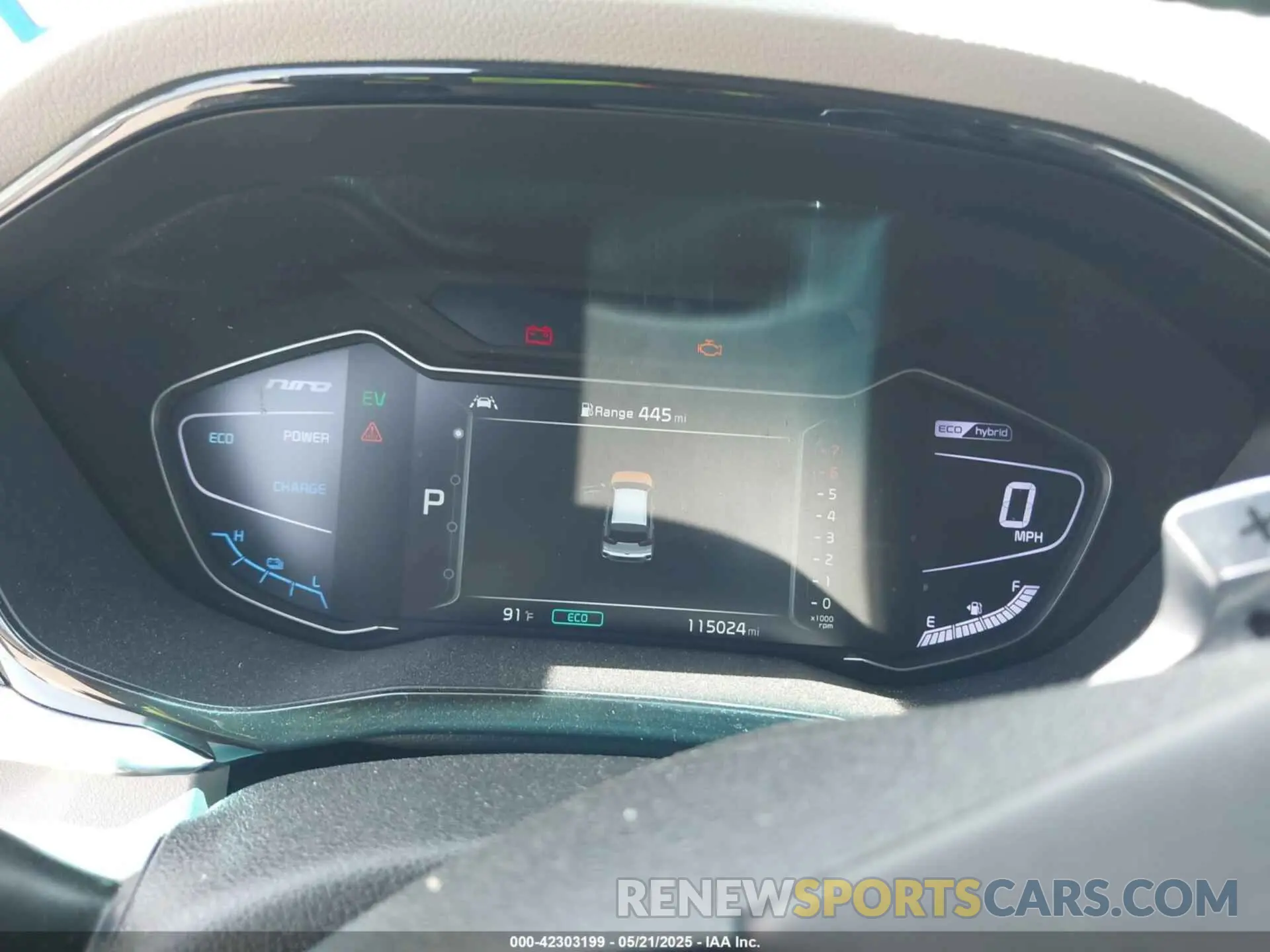 7 Photograph of a damaged car KNDCC3LC1L5394630 KIA NIRO 2020