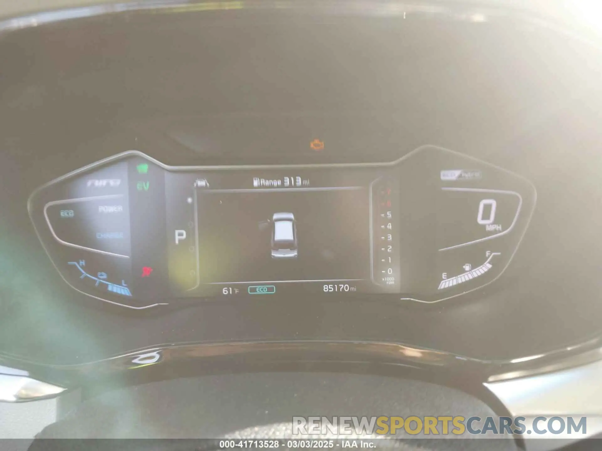 7 Photograph of a damaged car KNDCC3LC5L5421702 KIA NIRO 2020
