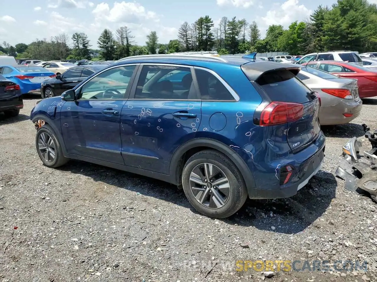 2 Photograph of a damaged car KNDCC3LD2L5363573 KIA NIRO 2020