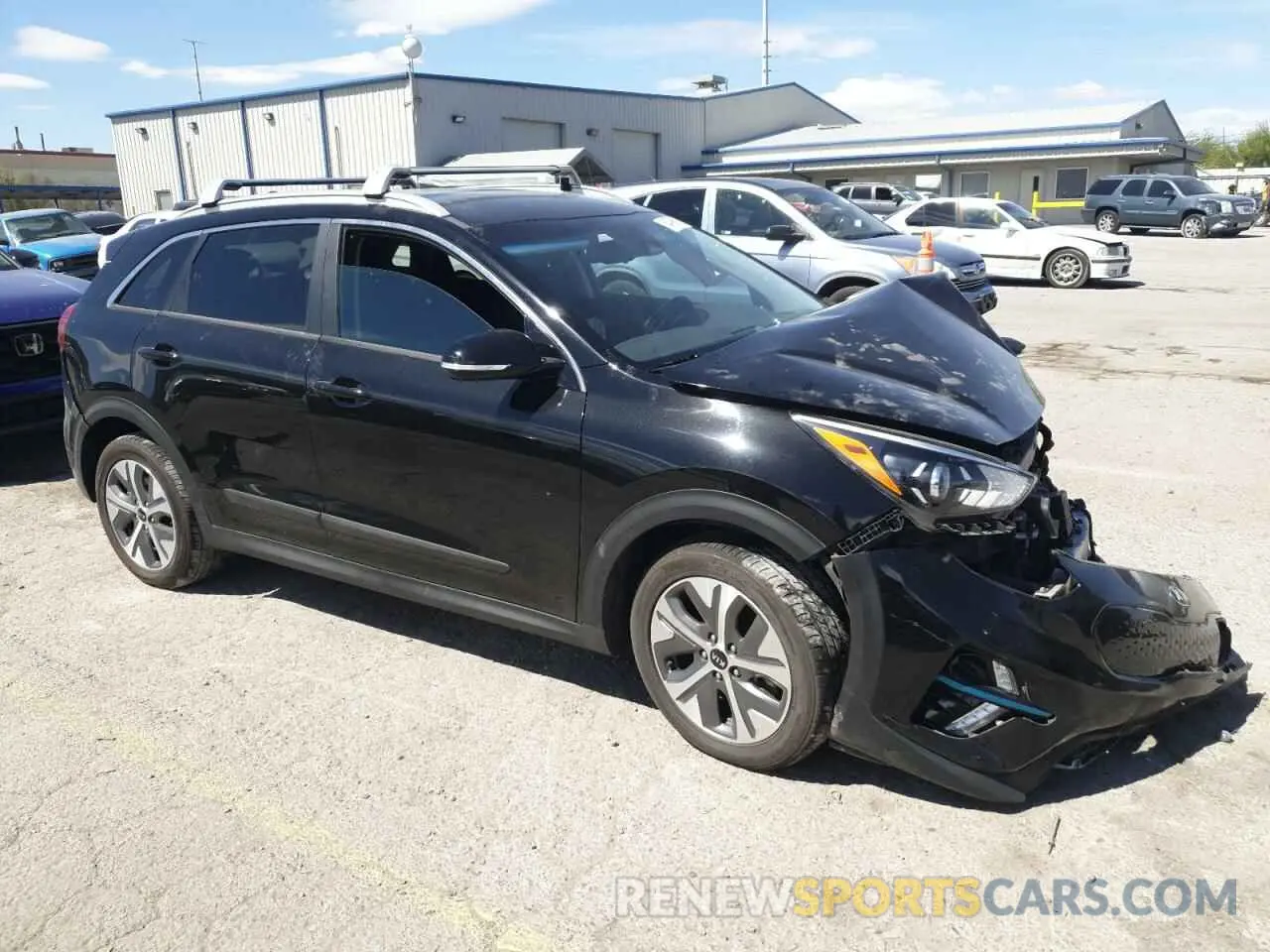 4 Photograph of a damaged car KNDCC3LG0L5080972 KIA NIRO 2020