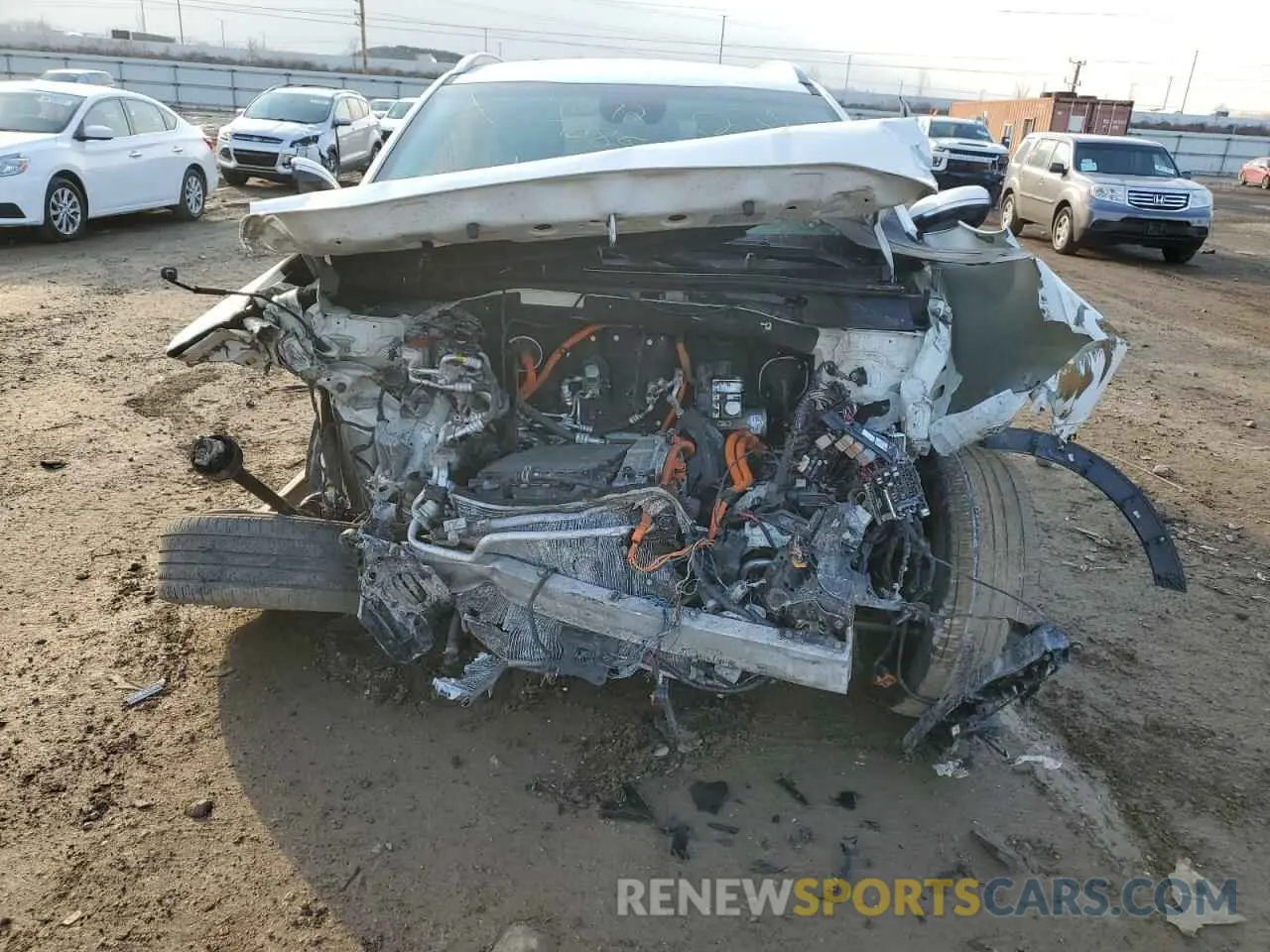 5 Photograph of a damaged car KNDCC3LG2L5072789 KIA NIRO 2020