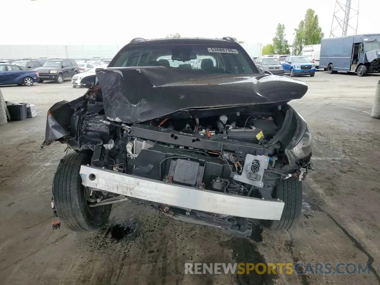 5 Photograph of a damaged car KNDCC3LG8L5047427 KIA NIRO 2020