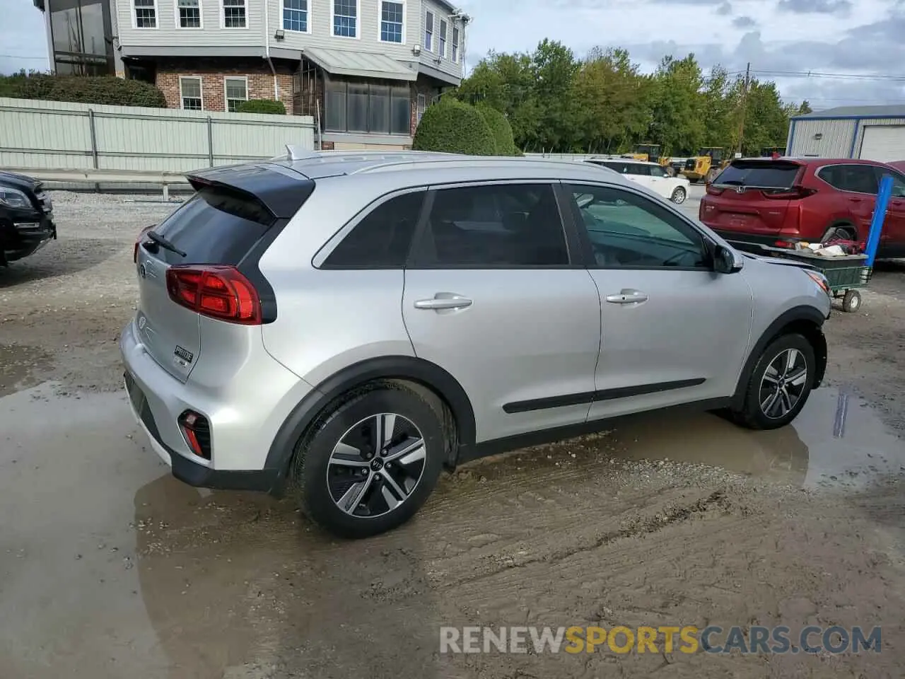 3 Photograph of a damaged car KNDCD3LD4L5387970 KIA NIRO 2020