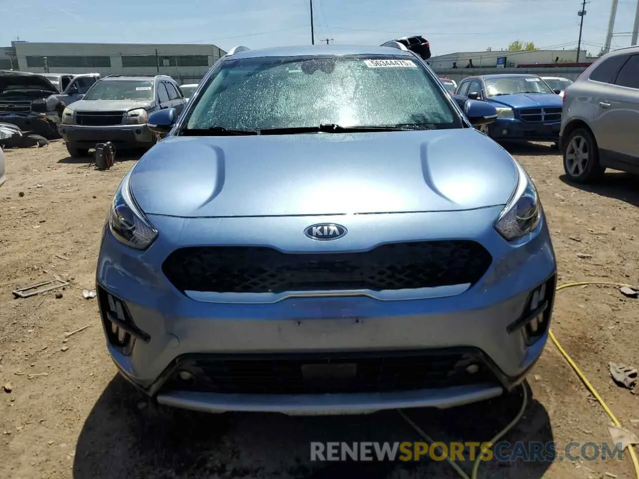5 Photograph of a damaged car KNDCE3LC6L5433318 KIA NIRO 2020