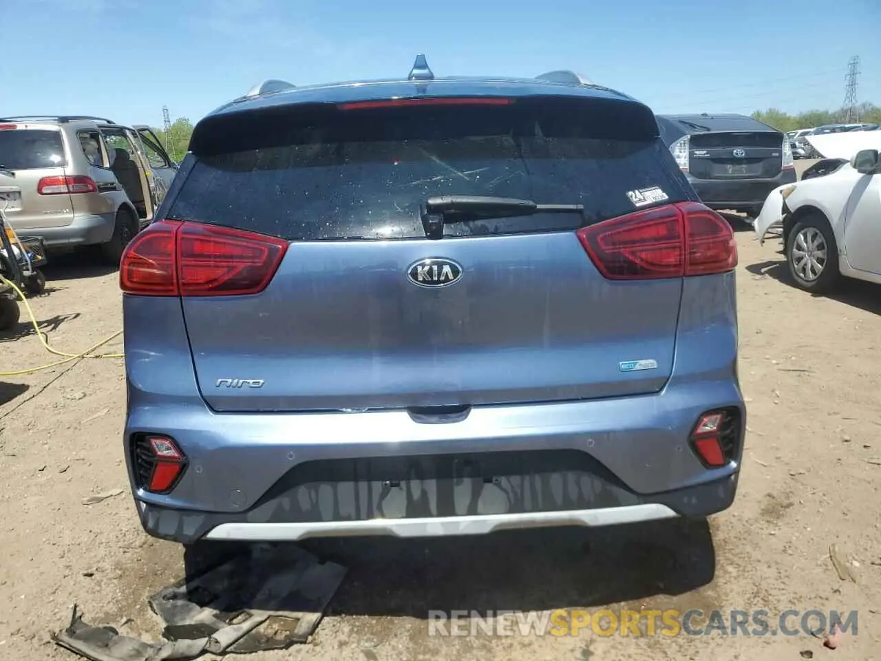 6 Photograph of a damaged car KNDCE3LC6L5433318 KIA NIRO 2020