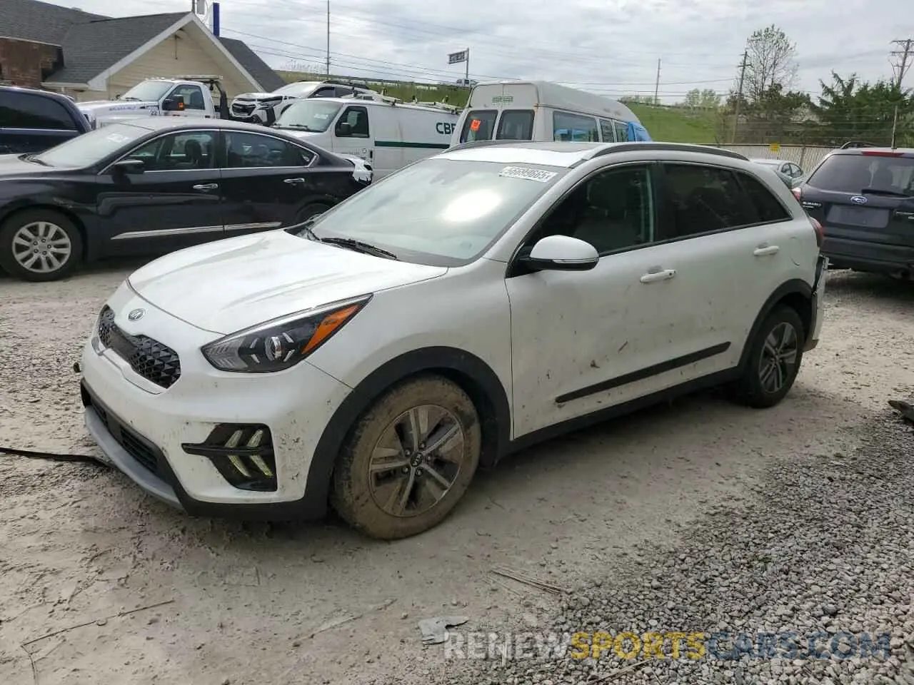 1 Photograph of a damaged car KNDCE3LC7L5435997 KIA NIRO 2020