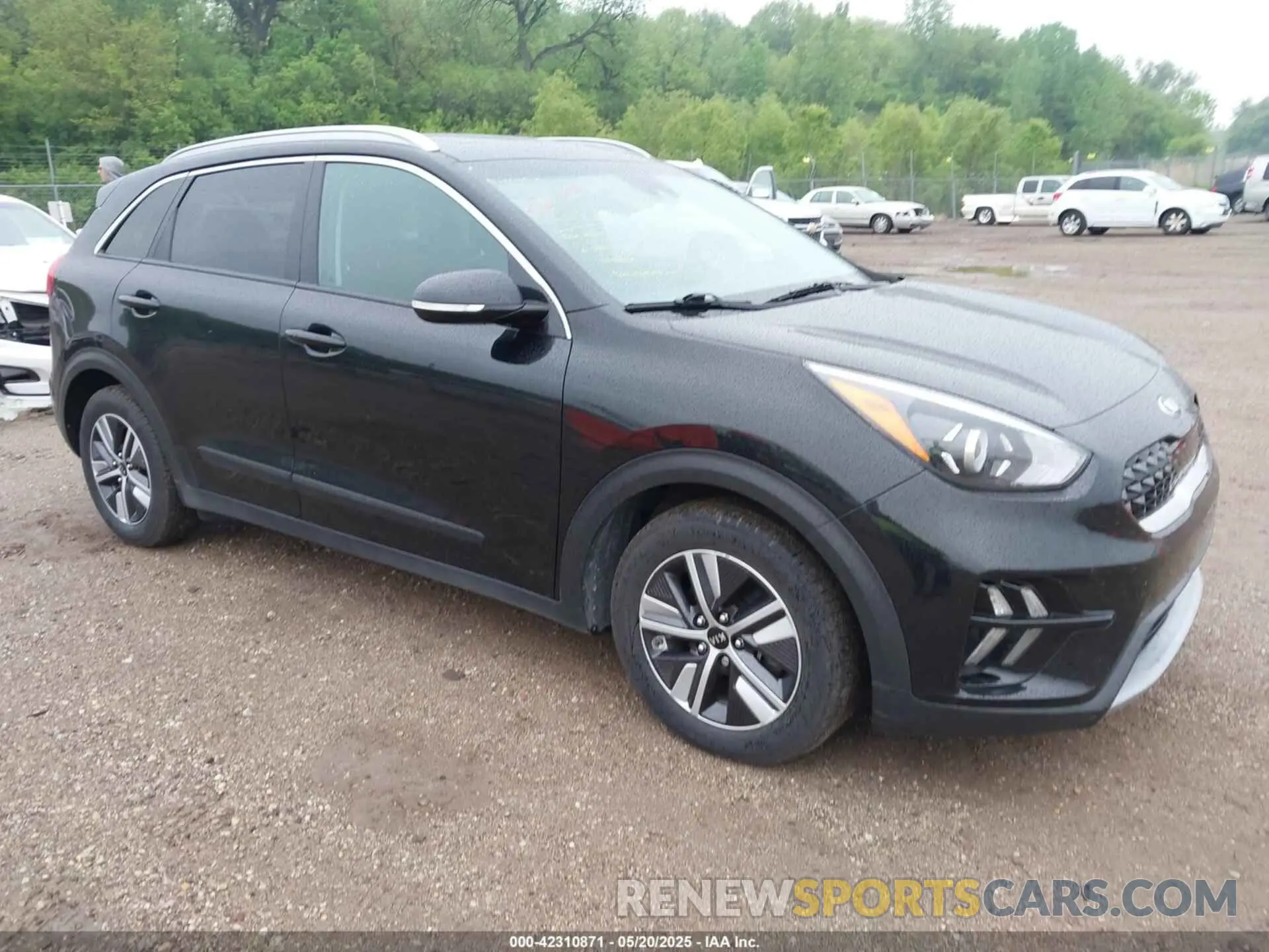 1 Photograph of a damaged car KNDCE3LC8L5429027 KIA NIRO 2020