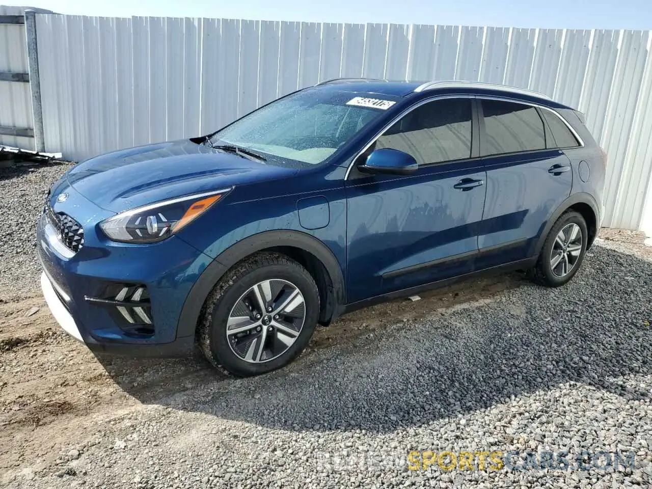 1 Photograph of a damaged car KNDCM3LD5L5391557 KIA NIRO 2020