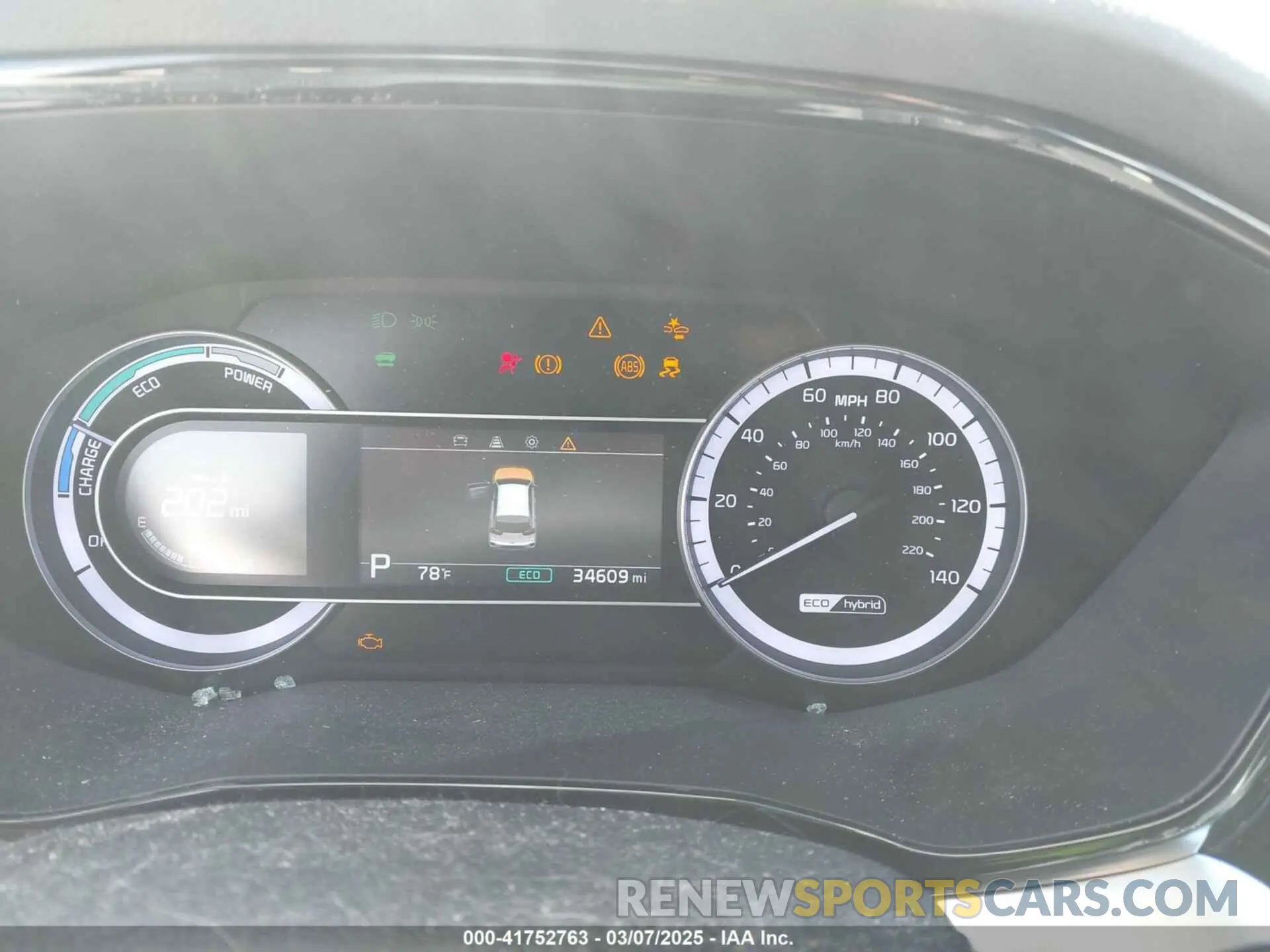 7 Photograph of a damaged car KNDCB3LC1M5471386 KIA NIRO 2021