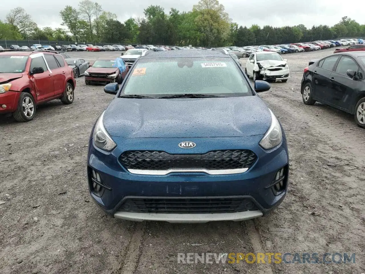 5 Photograph of a damaged car KNDCB3LC1M5475745 KIA NIRO 2021