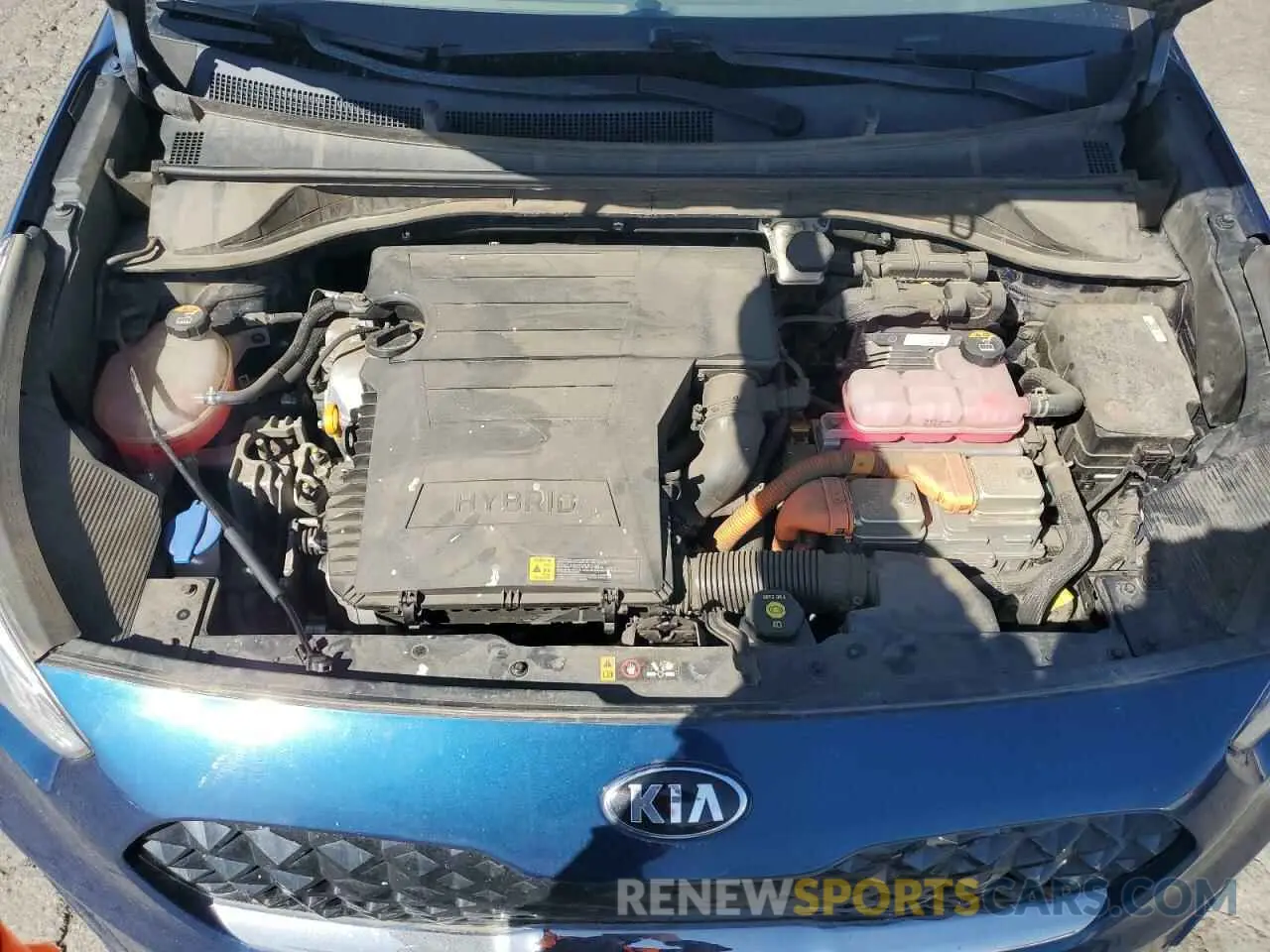 12 Photograph of a damaged car KNDCB3LC3M5471647 KIA NIRO 2021