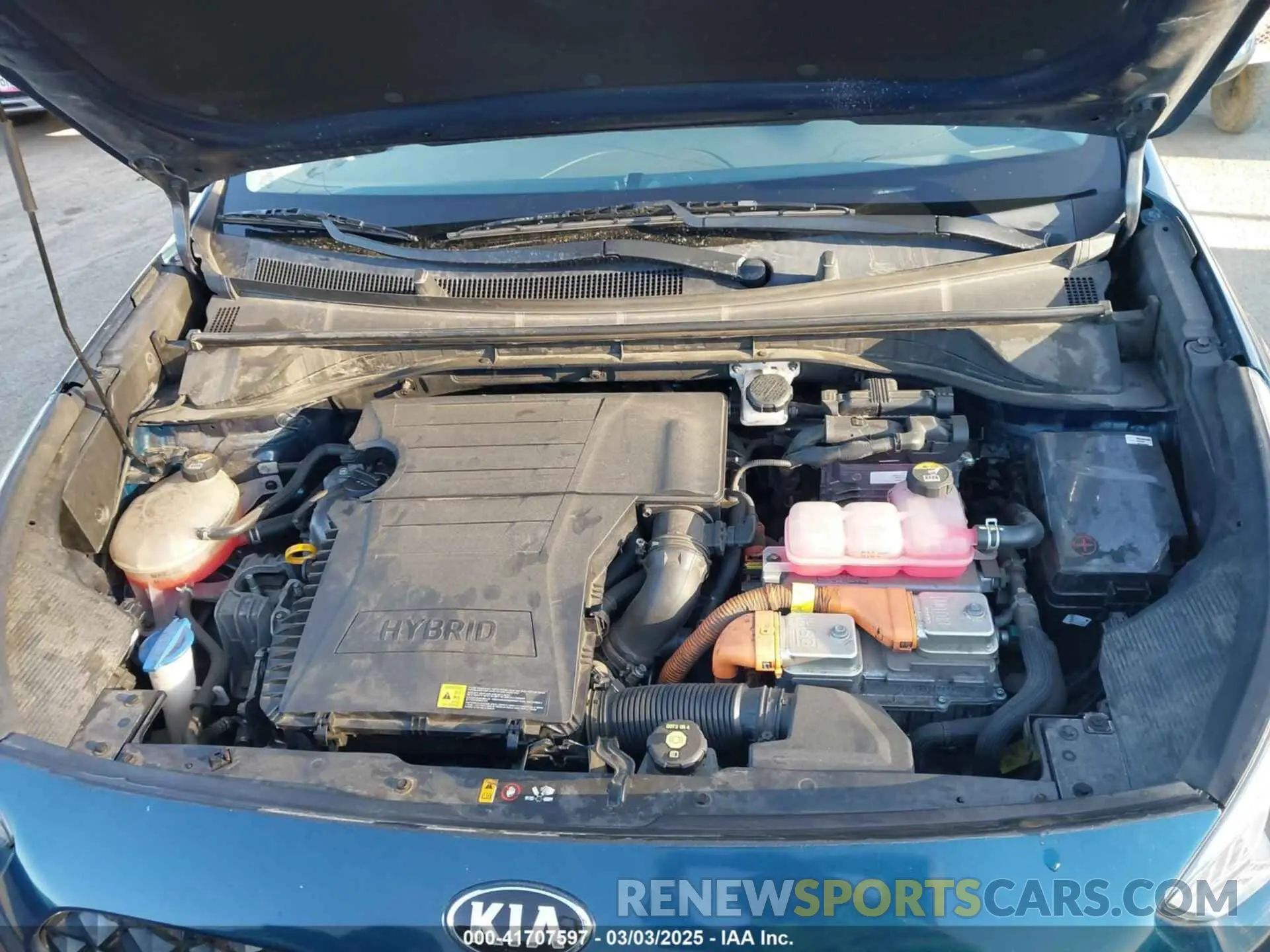 10 Photograph of a damaged car KNDCB3LC4M5471852 KIA NIRO 2021