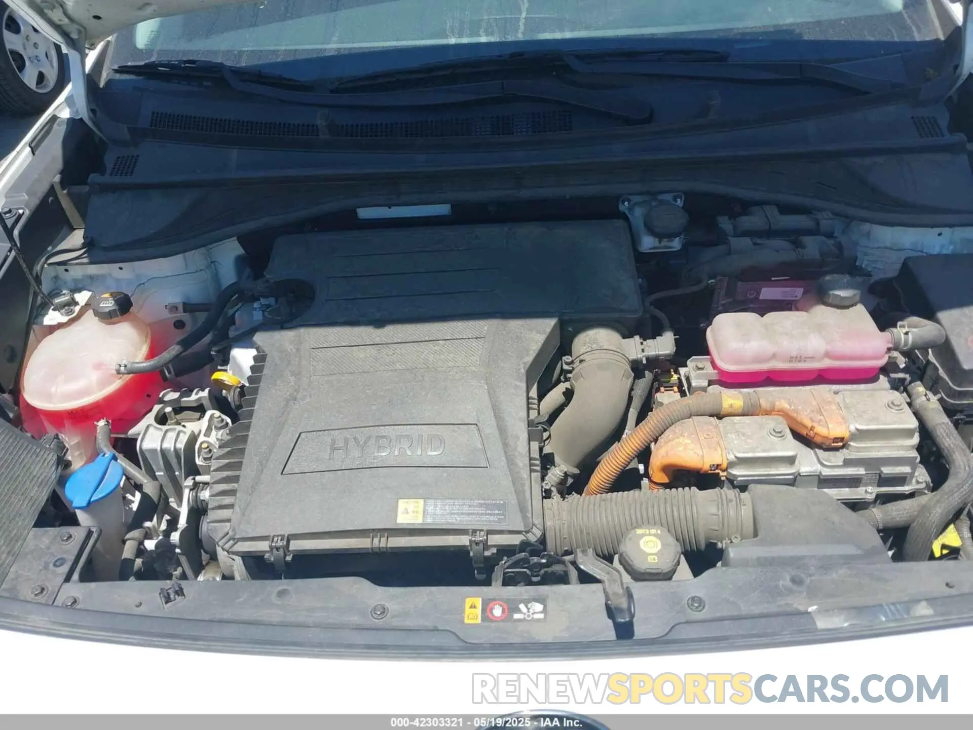 10 Photograph of a damaged car KNDCB3LC4M5481281 KIA NIRO 2021