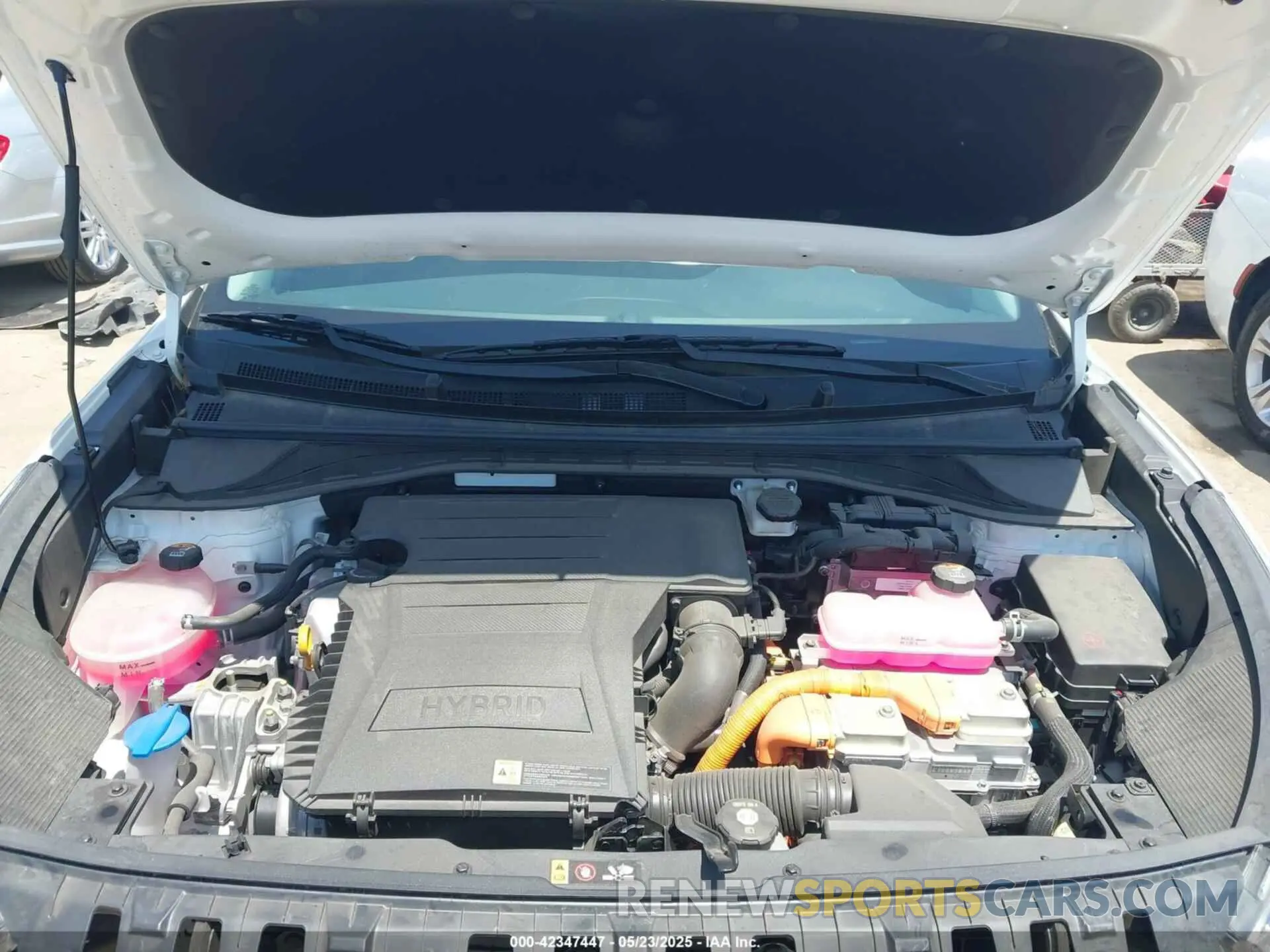10 Photograph of a damaged car KNDCB3LC7M5465642 KIA NIRO 2021