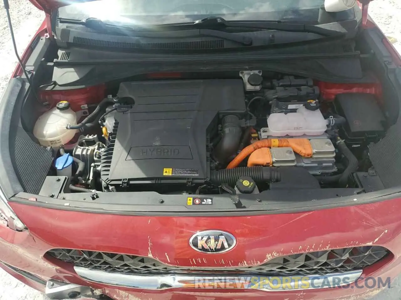 12 Photograph of a damaged car KNDCB3LC7M5469142 KIA NIRO 2021