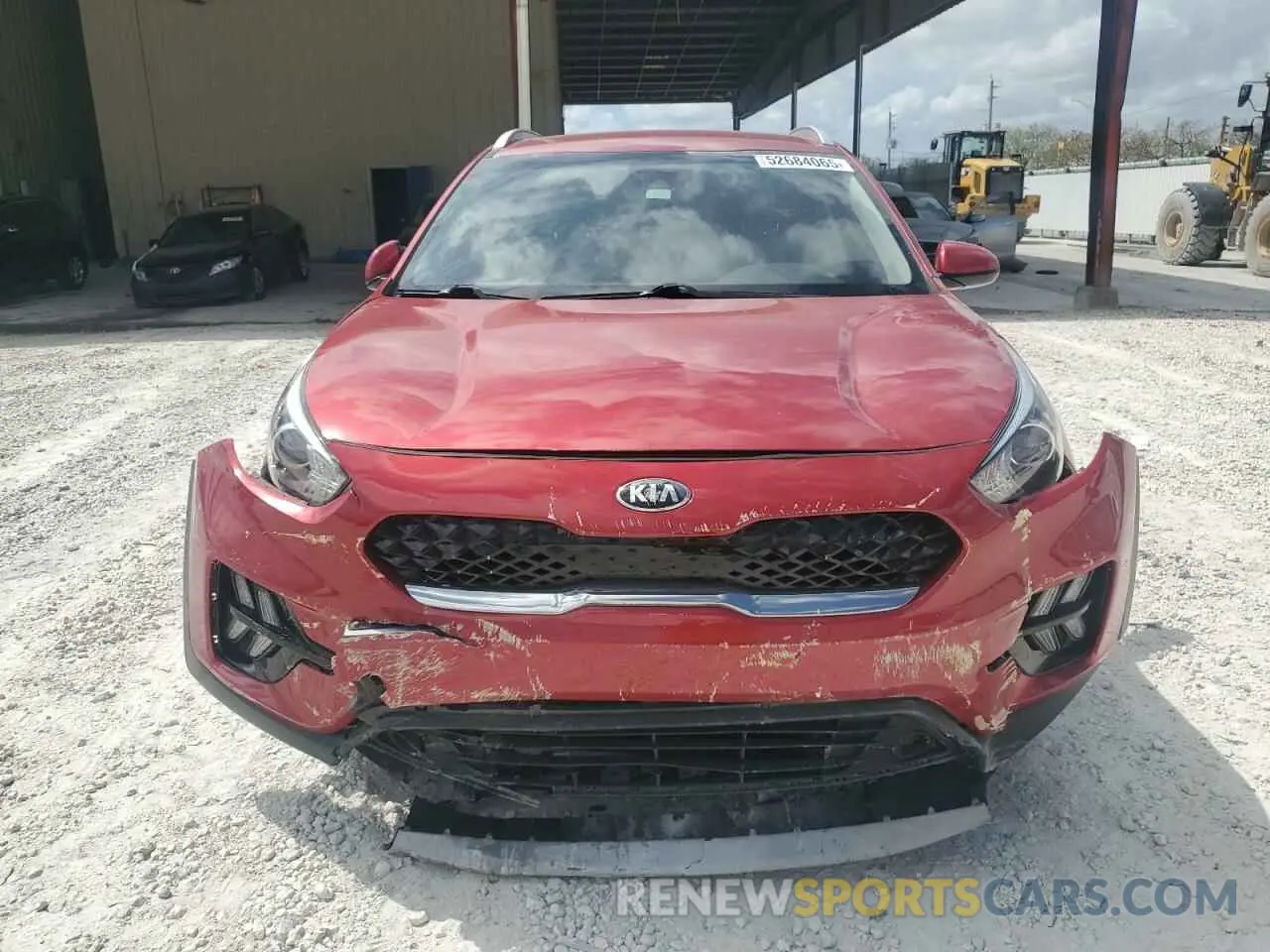 5 Photograph of a damaged car KNDCB3LC7M5469142 KIA NIRO 2021