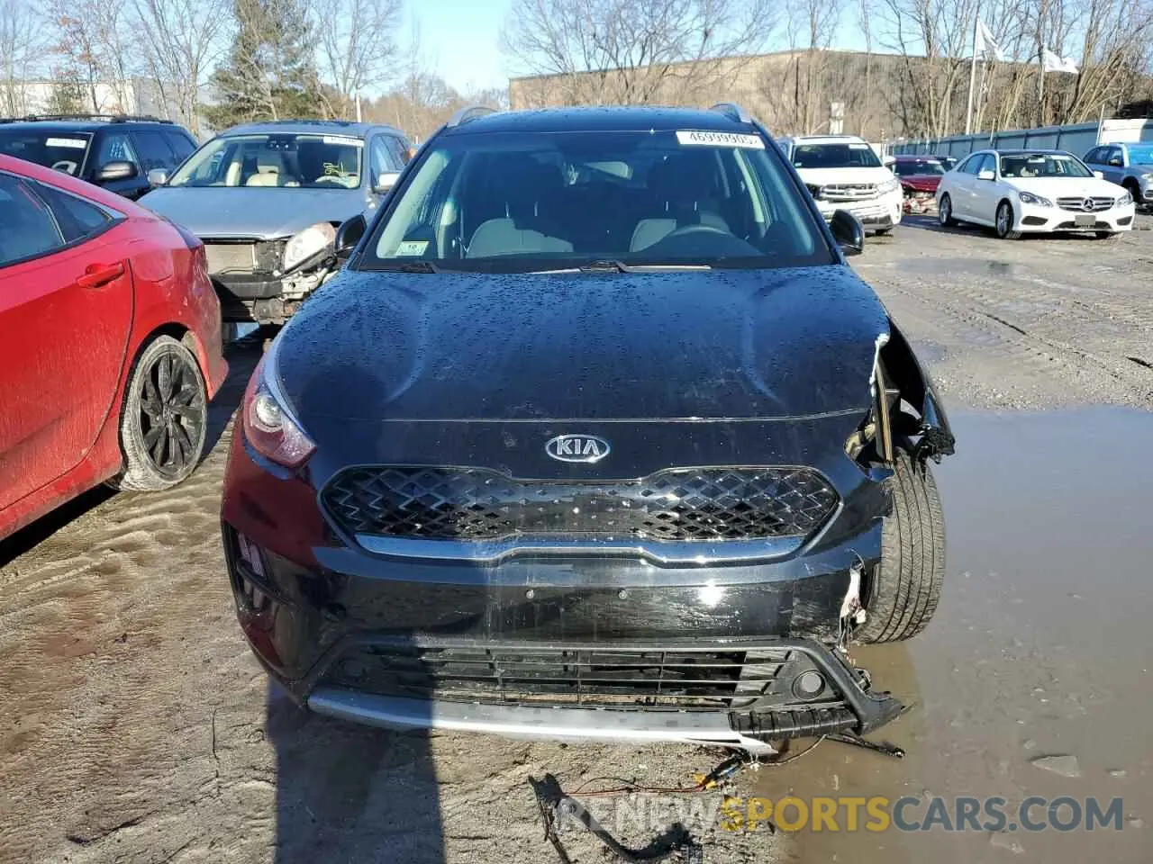 5 Photograph of a damaged car KNDCB3LCXM5488266 KIA NIRO 2021