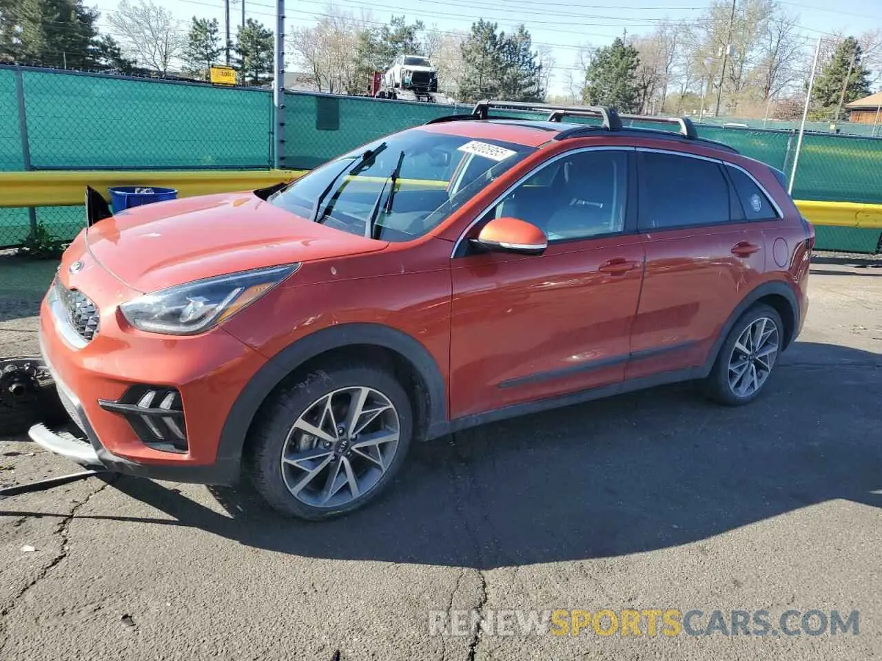 1 Photograph of a damaged car KNDCC3LC2M5473807 KIA NIRO 2021