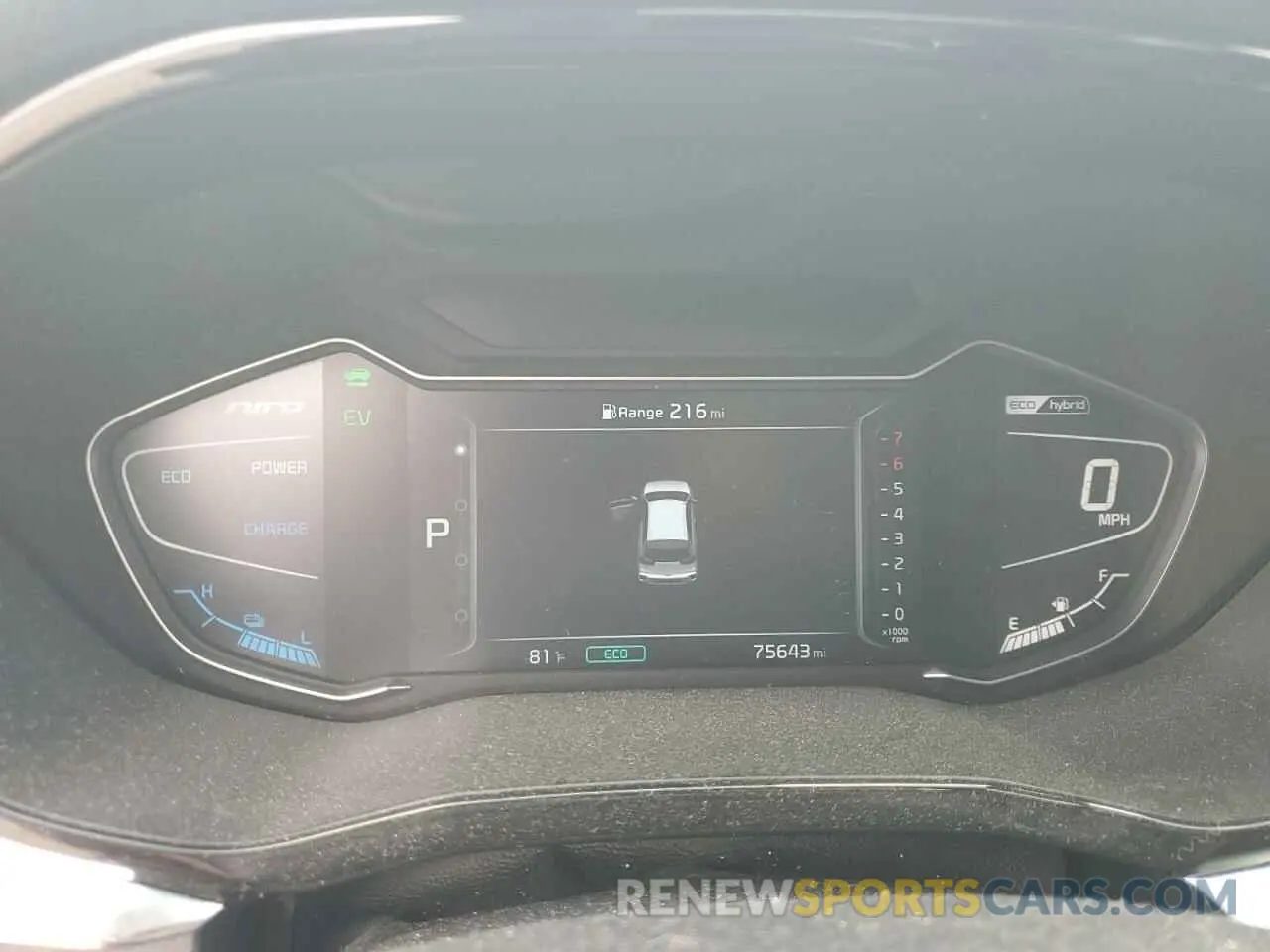 9 Photograph of a damaged car KNDCE3LC2M5462655 KIA NIRO 2021