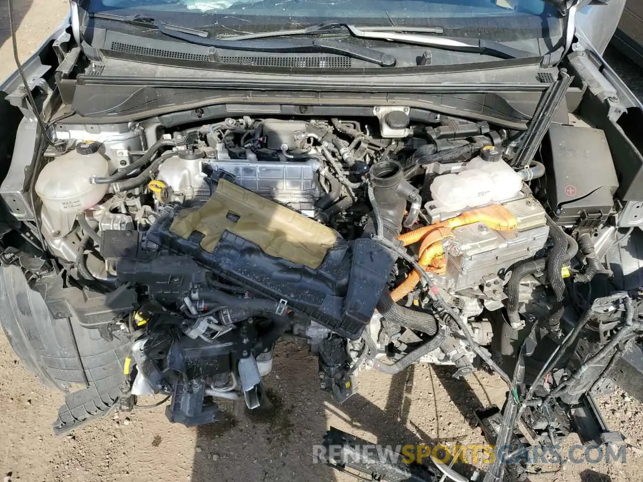 11 Photograph of a damaged car KNDCB3LC0N5515363 KIA NIRO 2022