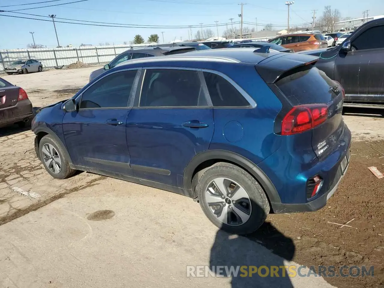 2 Photograph of a damaged car KNDCB3LC1N5532916 KIA NIRO 2022