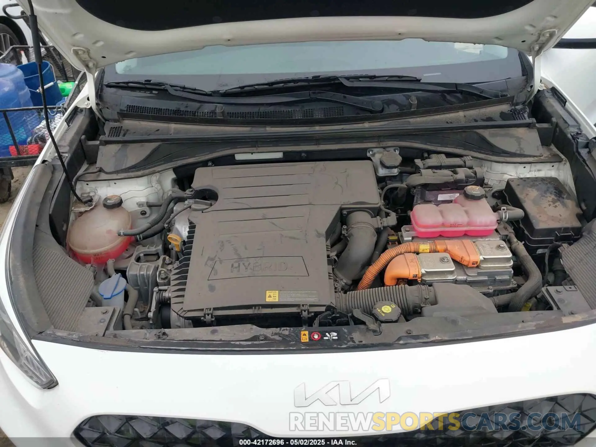 10 Photograph of a damaged car KNDCB3LC3N5547028 KIA NIRO 2022
