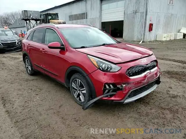 11 Photograph of a damaged car KNDCB3LC4N5509498 KIA NIRO 2022