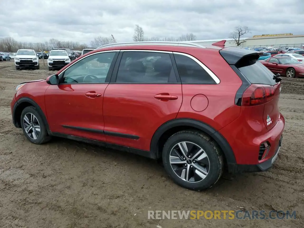 2 Photograph of a damaged car KNDCB3LC4N5509498 KIA NIRO 2022