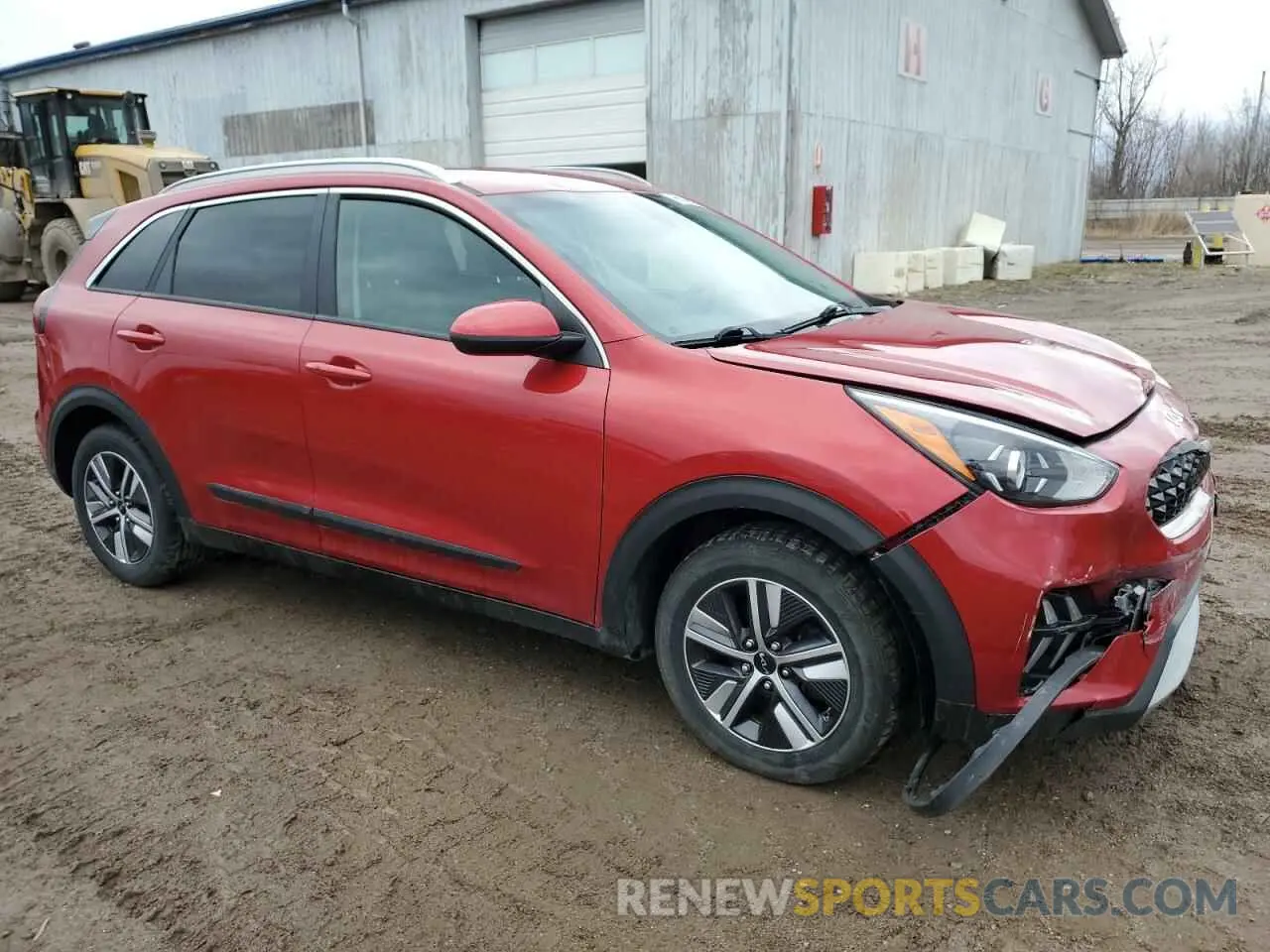 4 Photograph of a damaged car KNDCB3LC4N5509498 KIA NIRO 2022