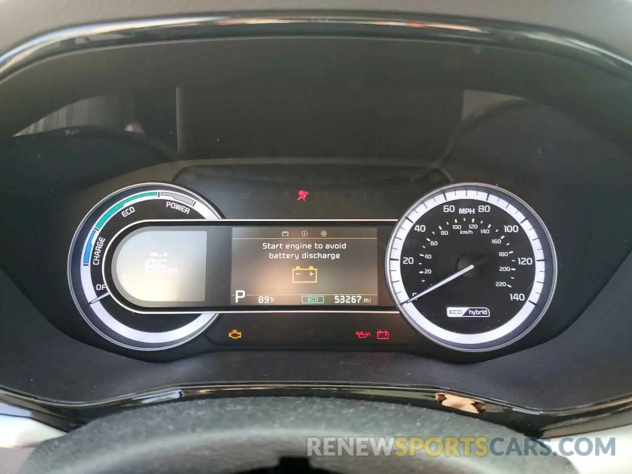 9 Photograph of a damaged car KNDCB3LC5N5539268 KIA NIRO 2022