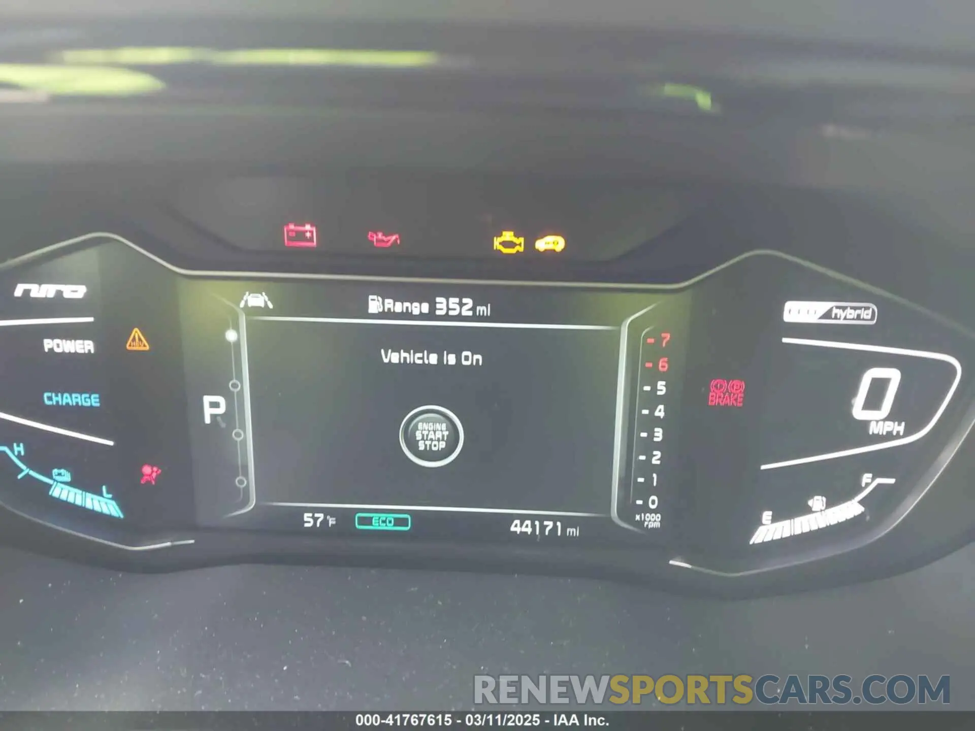 7 Photograph of a damaged car KNDCB3LC5N5548360 KIA NIRO 2022