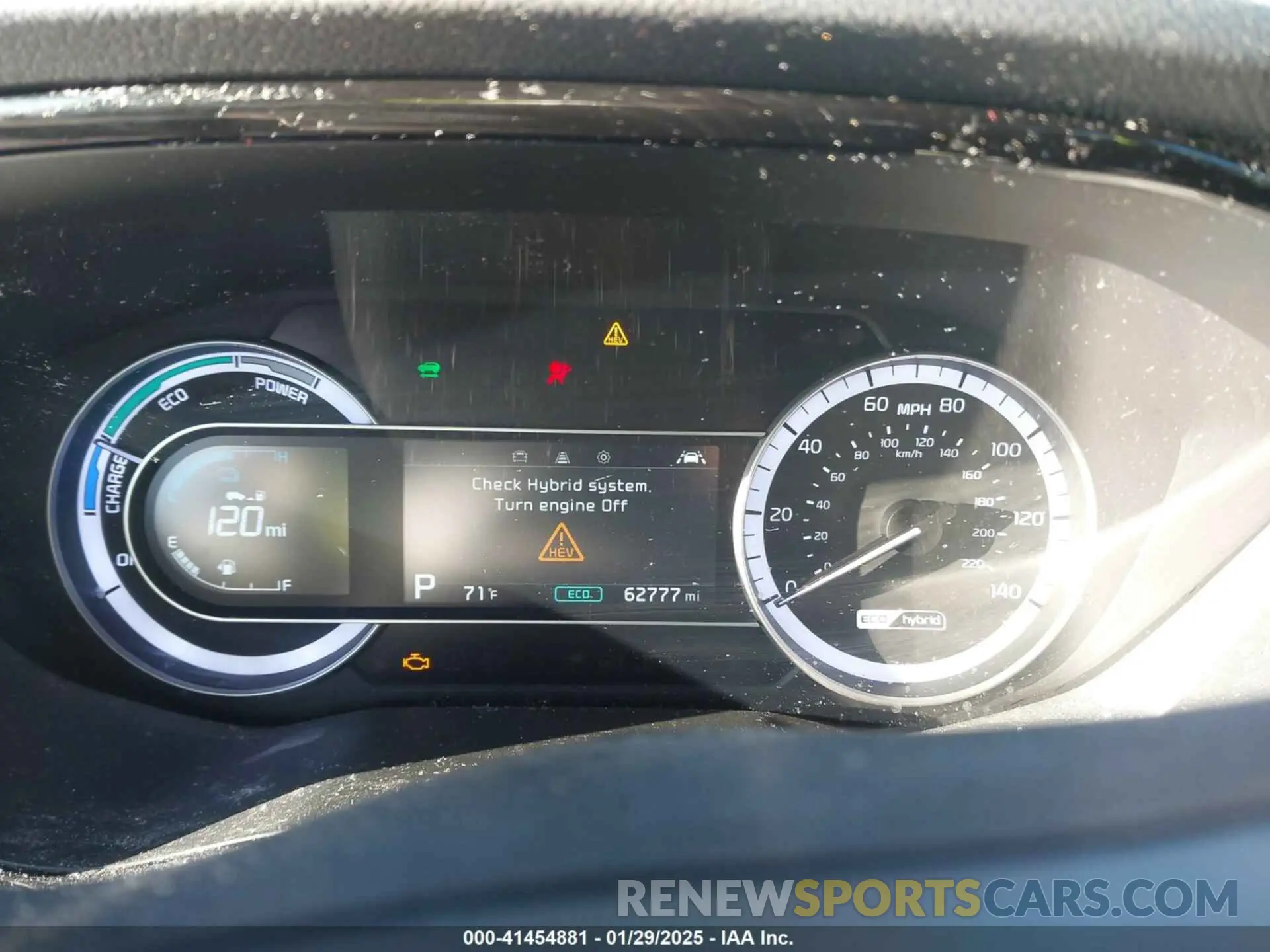 7 Photograph of a damaged car KNDCB3LC6N5539960 KIA NIRO 2022