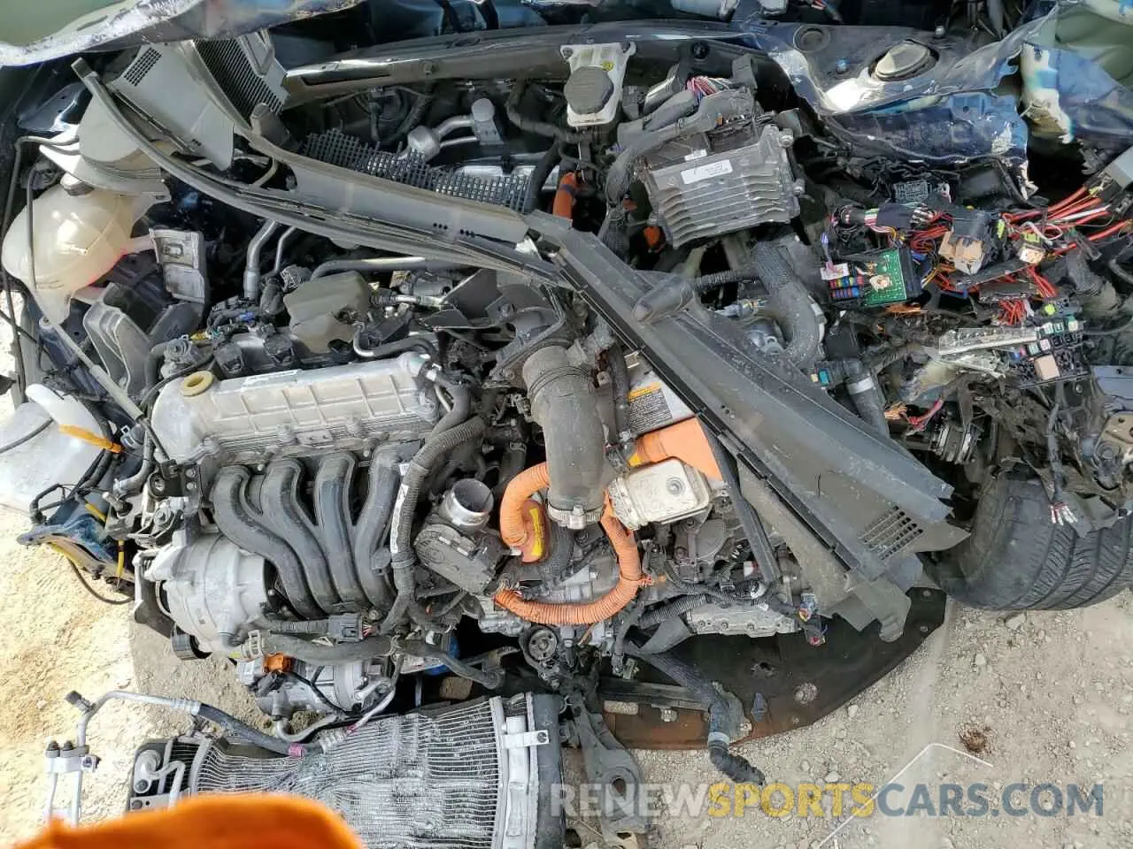 12 Photograph of a damaged car KNDCB3LC7N5532385 KIA NIRO 2022