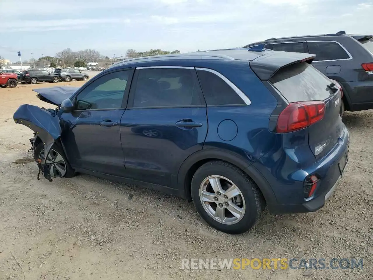 2 Photograph of a damaged car KNDCB3LC7N5532385 KIA NIRO 2022