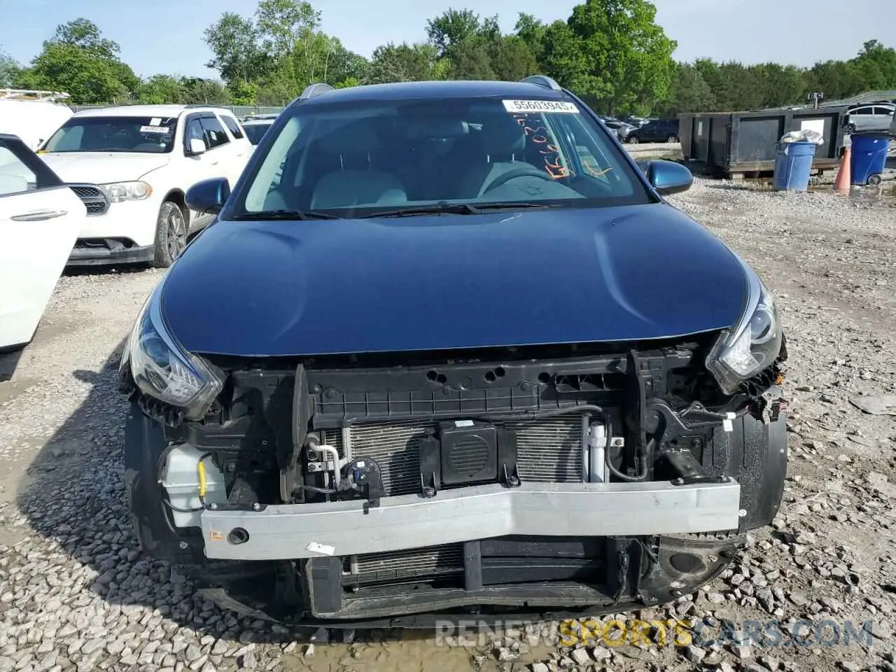 5 Photograph of a damaged car KNDCB3LC7N5532550 KIA NIRO 2022