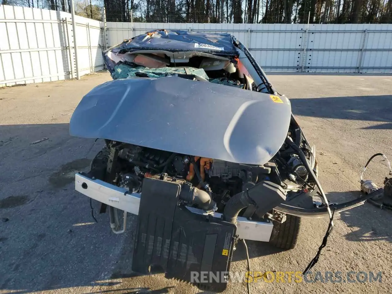 5 Photograph of a damaged car KNDCB3LC7N5539580 KIA NIRO 2022