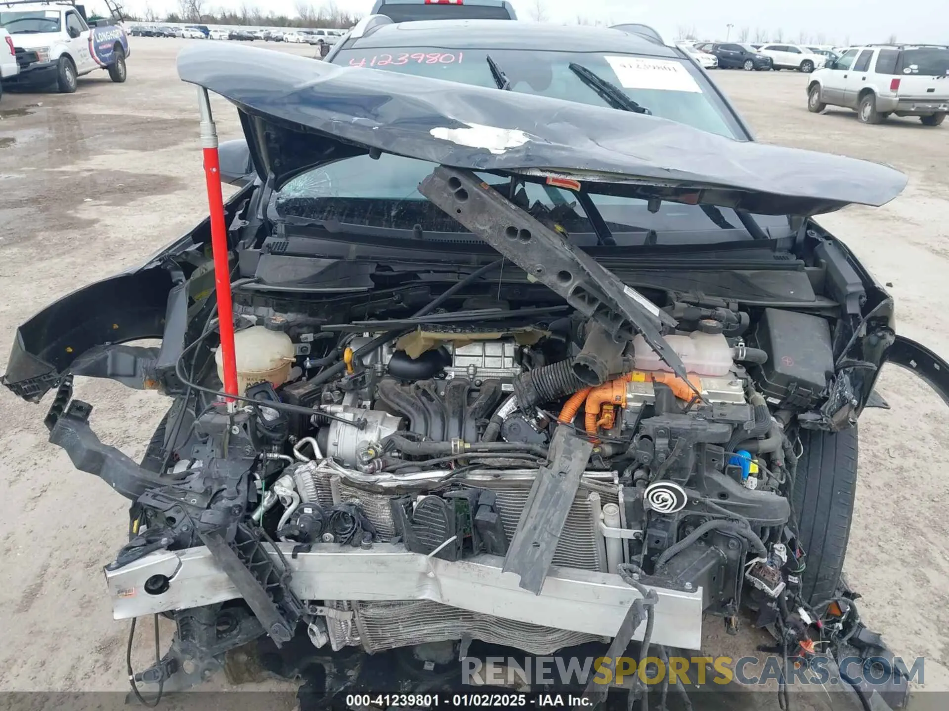 10 Photograph of a damaged car KNDCB3LC9N5501400 KIA NIRO 2022