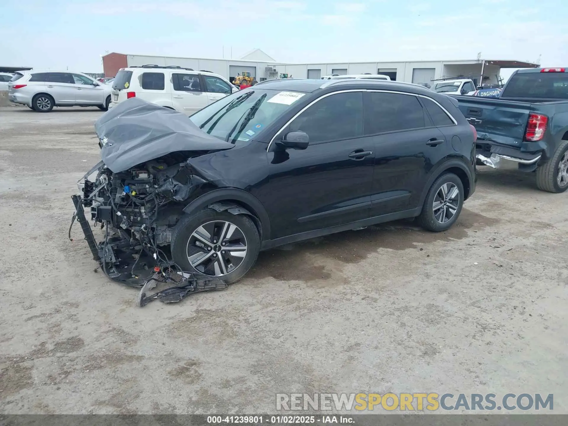 14 Photograph of a damaged car KNDCB3LC9N5501400 KIA NIRO 2022