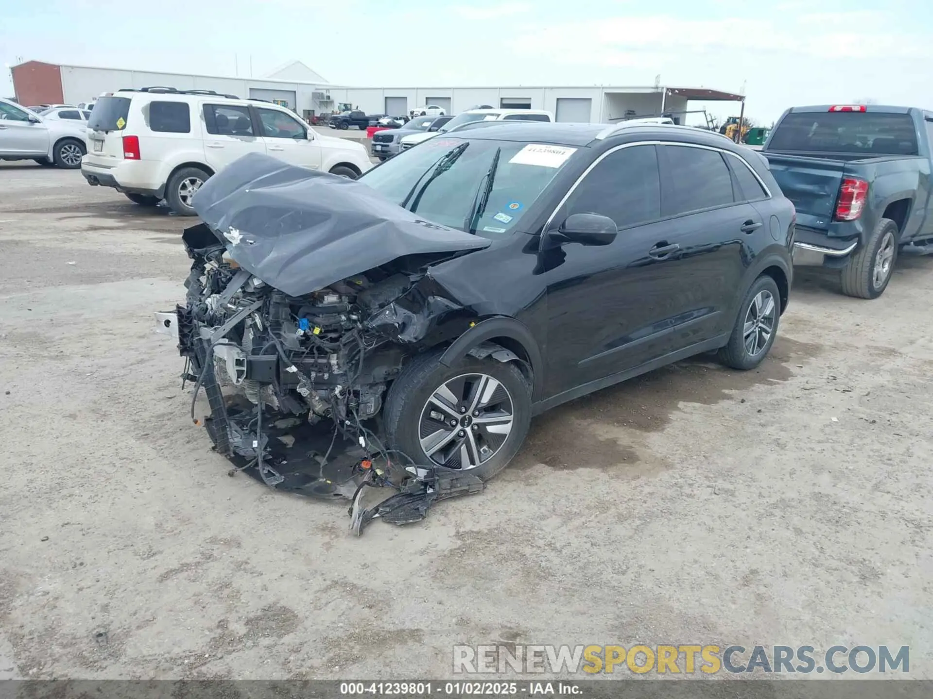 2 Photograph of a damaged car KNDCB3LC9N5501400 KIA NIRO 2022