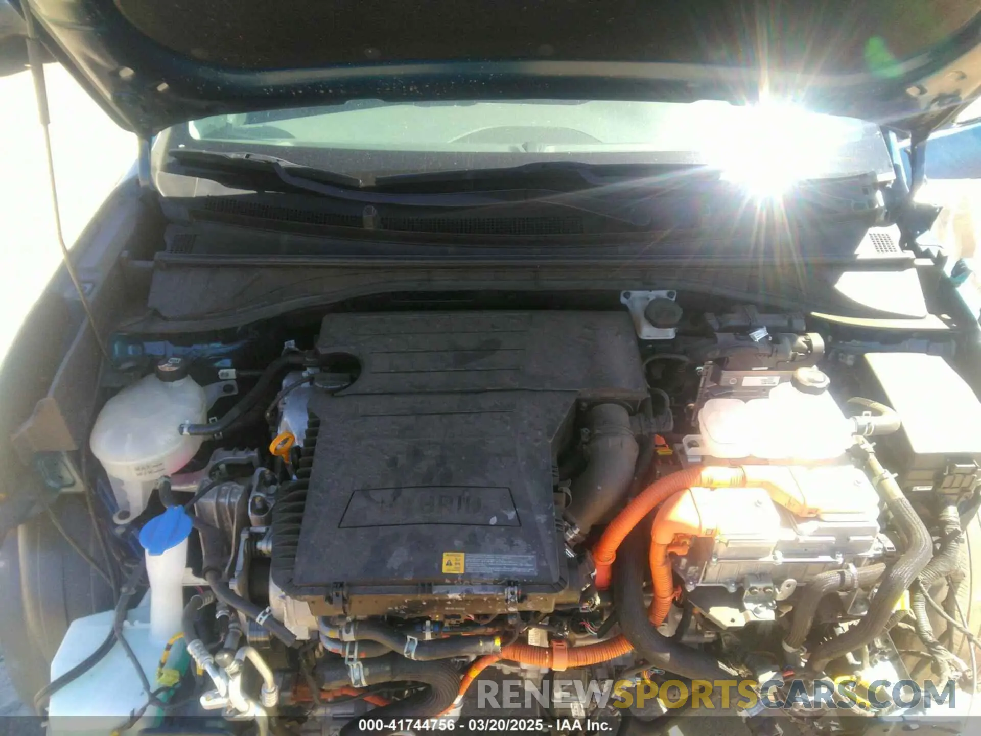 10 Photograph of a damaged car KNDCB3LCXN5510994 KIA NIRO 2022