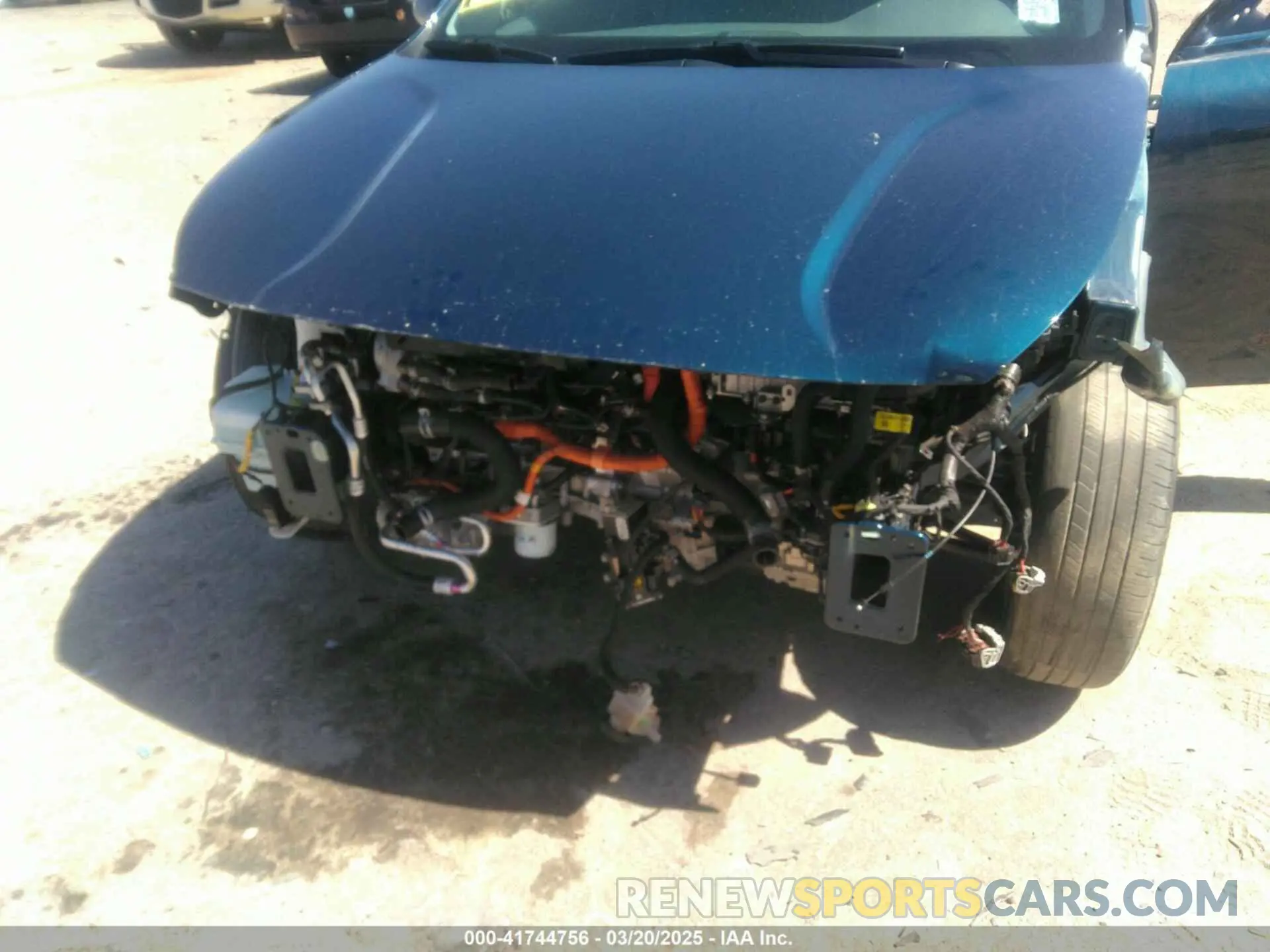 6 Photograph of a damaged car KNDCB3LCXN5510994 KIA NIRO 2022