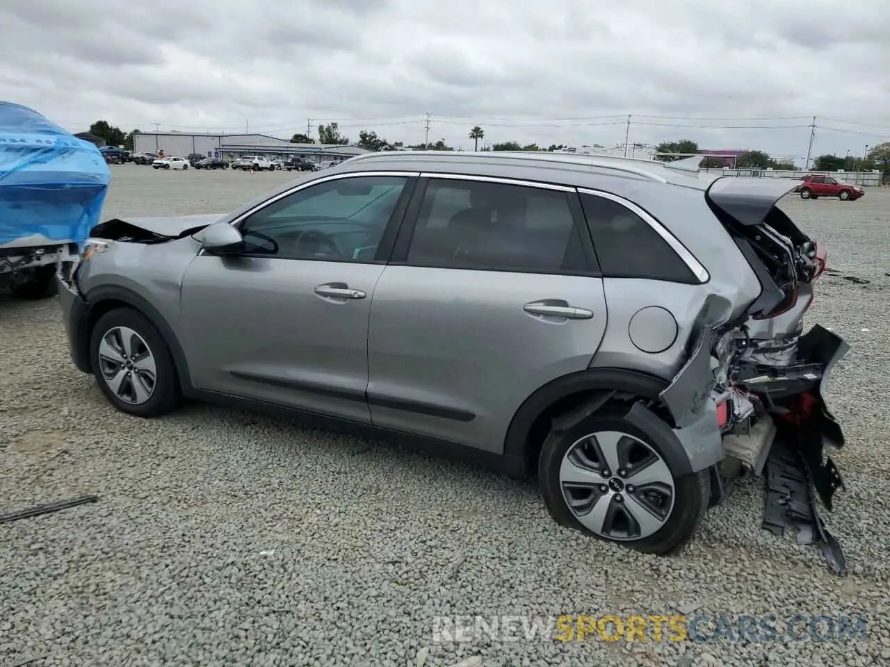 2 Photograph of a damaged car KNDCB3LCXN5511014 KIA NIRO 2022