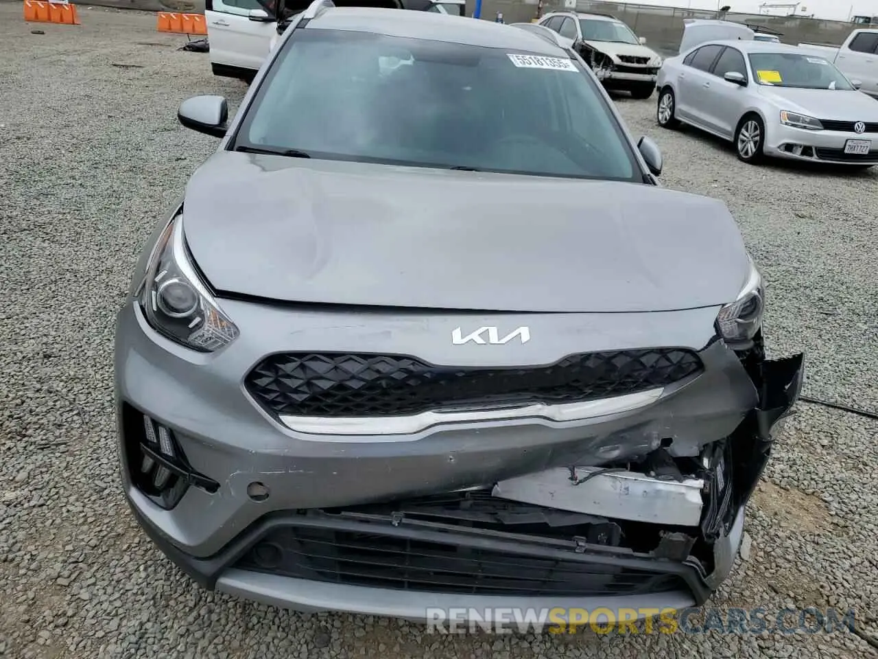 5 Photograph of a damaged car KNDCB3LCXN5511014 KIA NIRO 2022