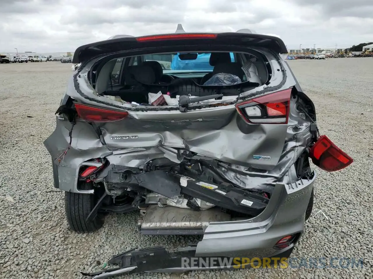 6 Photograph of a damaged car KNDCB3LCXN5511014 KIA NIRO 2022