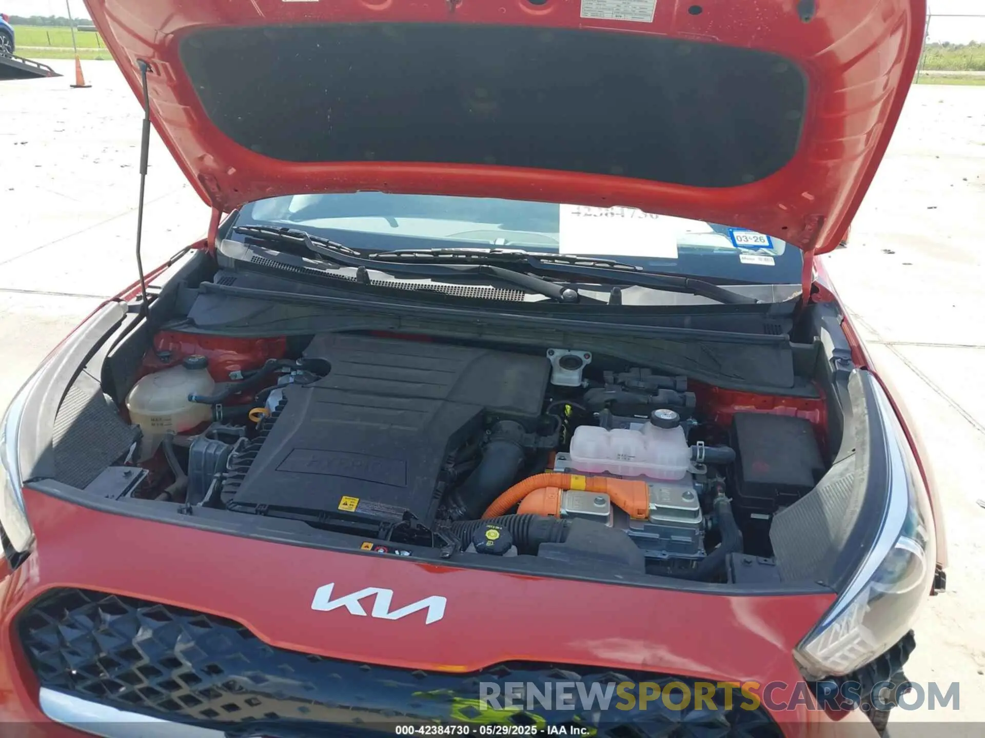 10 Photograph of a damaged car KNDCC3LC4N5533085 KIA NIRO 2022