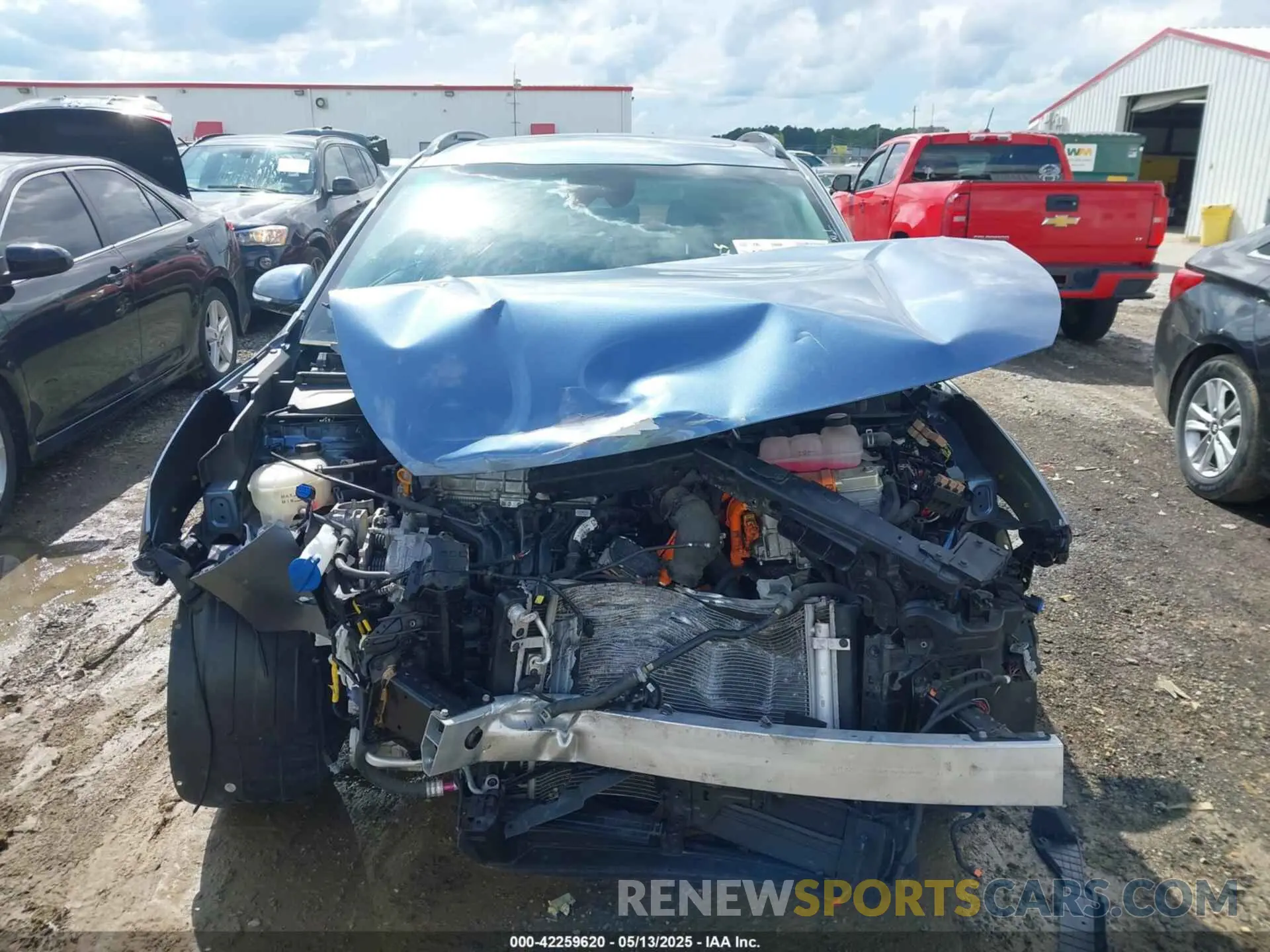 13 Photograph of a damaged car KNDCC3LCXN5502245 KIA NIRO 2022