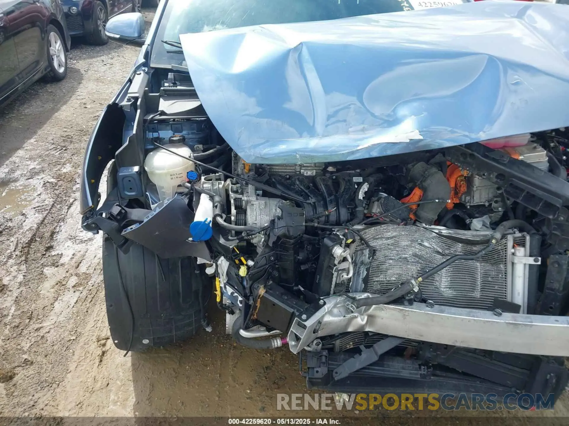 6 Photograph of a damaged car KNDCC3LCXN5502245 KIA NIRO 2022